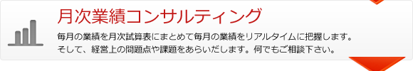 月次業績コンサルティング